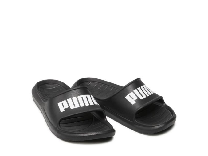 Pánske Bazénové Šľapky PUMA Divecat V2 čierne (Veľkosť 42, Farba čierna)
