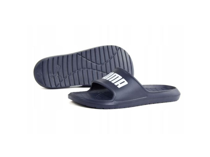 Pánske Bazénové Šľapky PUMA Divecat V2 modré (Veľkosť 42, Farba modrá)