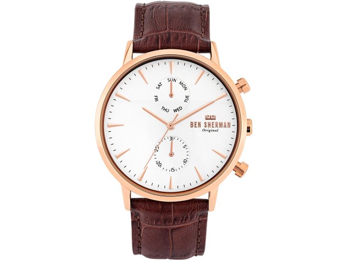 Pánske Hodinky BEN SHERMAN WB041TRG 43MM