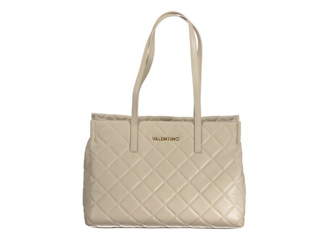 Štýlová Veľká Dámska Kabelka VALENTINO BAGS 40x28x16cm Béžová