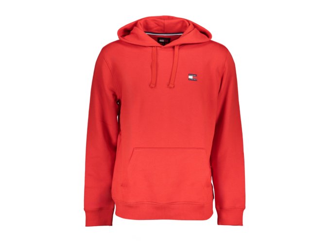 Tommy Hilfiger Perfektná Pánska Mikina Červená (Veľkosť XL, Farba červená)