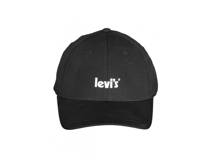 LEVI'S Praktická Pánska Šiltovka Čierna