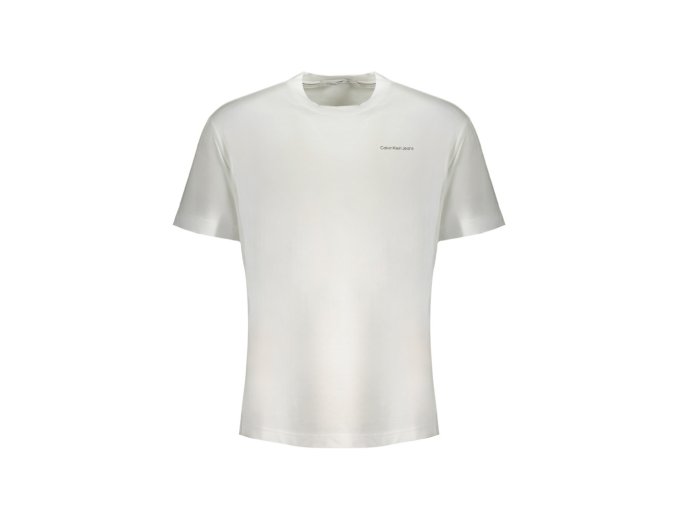 Calvin Klein Perfektné Pánske Tričko Krátky Rukáv Biela