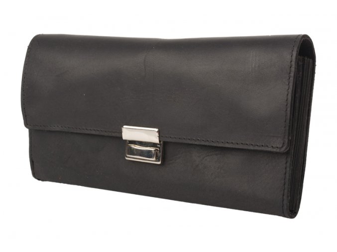 Čašnícka Kožená Peňaženka Hunter Leather čierna