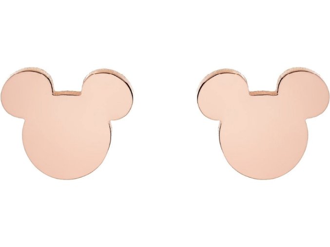 Detské náušnice Disney Mickey Mouse pozlátená oceľ E600179PL-B.SK