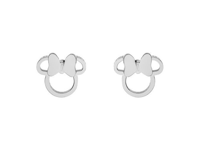 Disney detské náušnice Minnie Mouse oceľ E600181L-B.CS