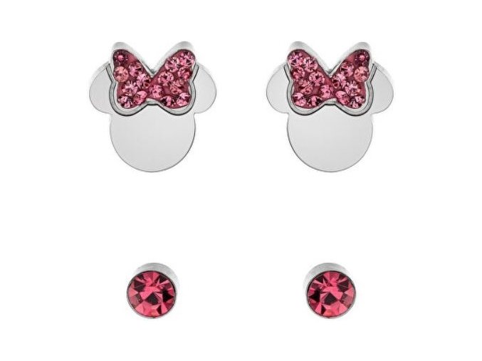 Disney sada detských náušníc Minnie Mouse oceľ S600149RPL-B.SK