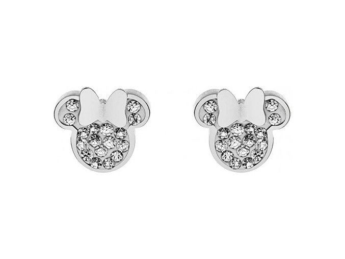 Detské náušnice Disney Minnie Mouse oceľ E600177RWL-B.SK