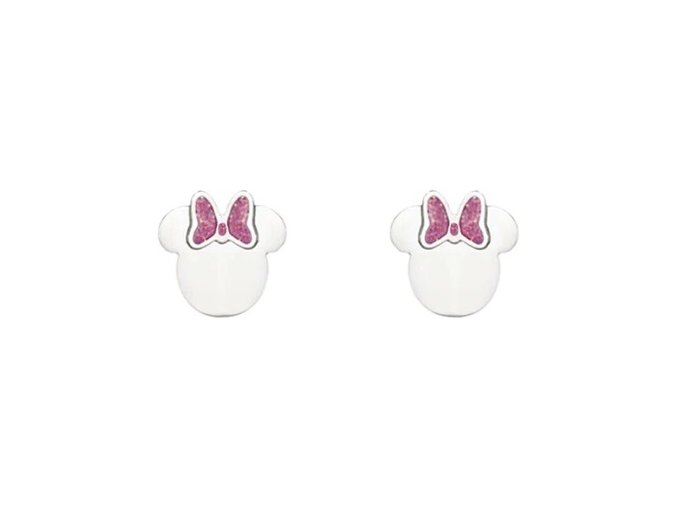 Disney detské náušnice Minnie Mouse oceľ E600197NKL.TP