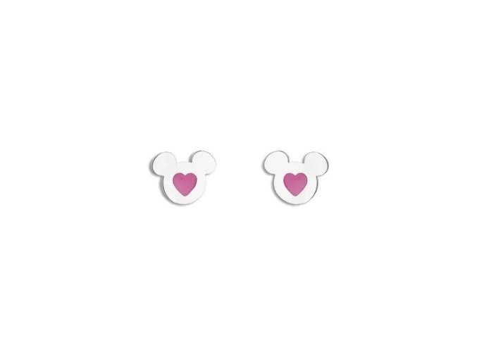 Detské náušnice Disney Mickey Mouse oceľ E600200NKL.TP