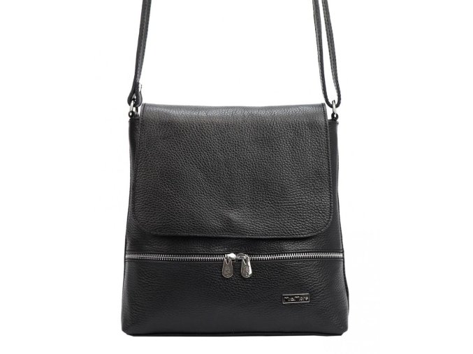 kozena damska crossbody kabelka 01 023 cerna