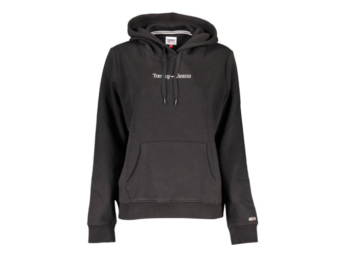 Tommy Hilfiger Perfektná Dámska Mikina Čierna (Veľkosť L, Farba čierna)
