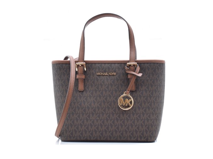 Dámska Kabelka MICHAEL KORS 22X18X10CM 35T9GTVT0B-BROWN
