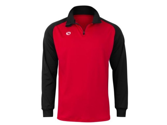 Stark Soul® Warm Up Pánska Tréningová Tepláková Bunda červená (Veľkosť S, Farba červená)