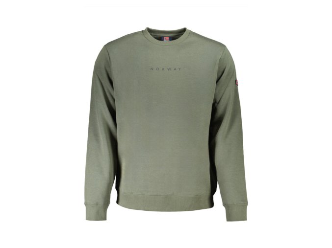 NORWAY 1963 Perfektná Pánska Mikina Zelená (Veľkosť XL, Farba zelená)