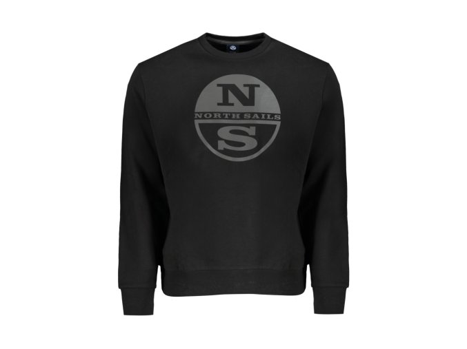 North Sails Perfektná Pánska Mikina Čierna