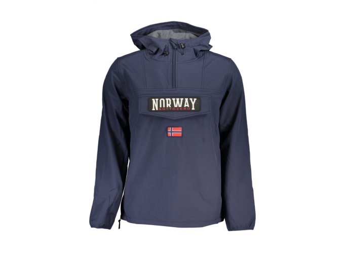 NORWAY 1963 Perfektná Pánska Bunda Modrá (Veľkosť L, Farba modrá)