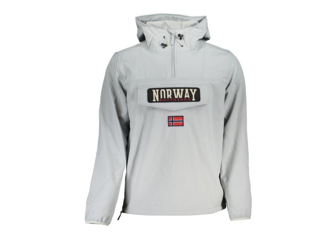 NORWAY 1963 Perfektná Pánska Bunda Šedá