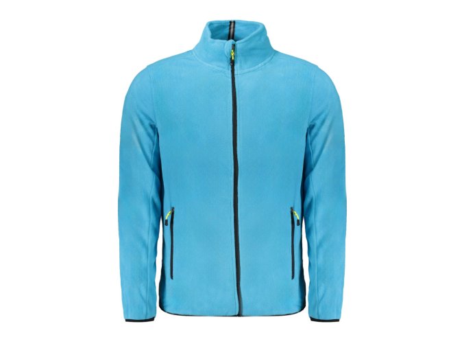 NORWAY 1963 Perfektná Pánska Mikina na zips Svetlo modrá (Veľkosť 2XL, Farba modrá)