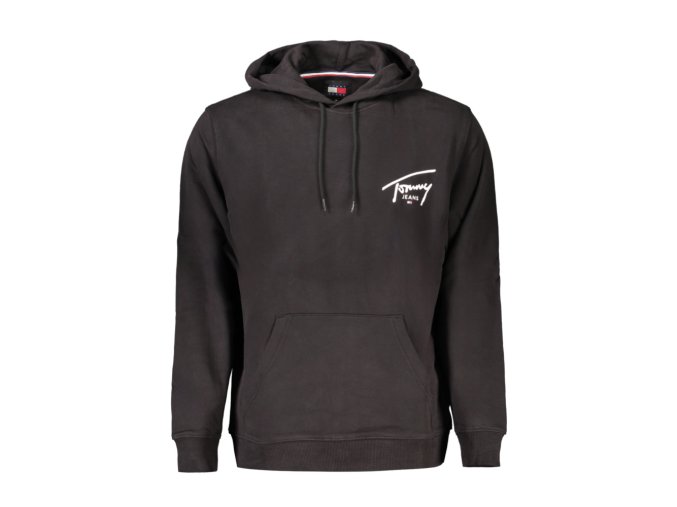 Tommy Hilfiger Perfektná Pánska Mikina Čierna