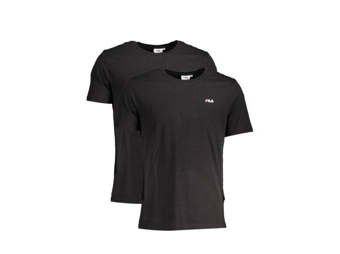 Fila Perfektné Pánske Tričko Krátky Rukáv Čierna