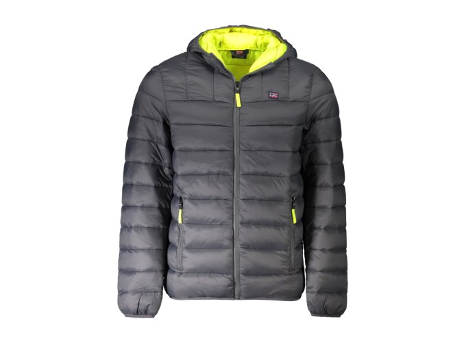 NORWAY 1963 Perfektná Pánska Bunda Šedá (Veľkosť 2XL, Farba šedá)