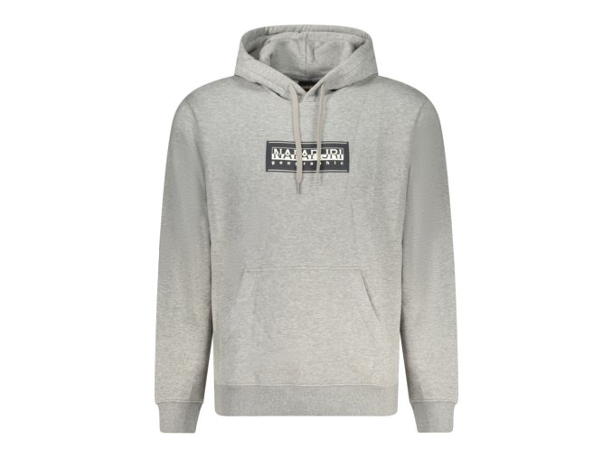 Napapijri Perfektná Pánska Mikina Šedá (Veľkosť S, Farba šedá)