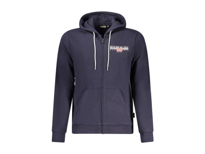 Napapijri Perfektná Pánska Mikina na zips Modrá