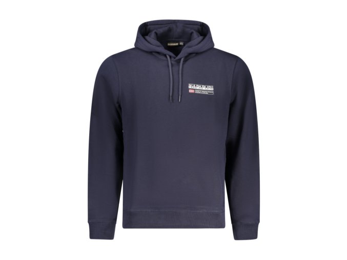 Napapijri Perfektná Pánska Mikina Modrá (Veľkosť S, Farba modrá)