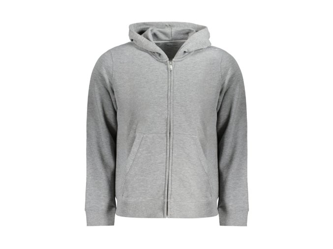 Calvin Klein Perfektná Pánska Mikina na zips Šedá