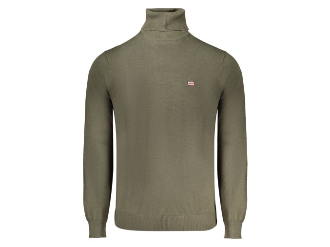 NORWAY 1963 Štýlový Pánsky Pulóver Zelená (Veľkosť 2XL, Farba zelená)
