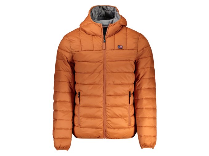 NORWAY 1963 Perfektná Pánska Bunda Oranžová (Veľkosť XL, Farba oranžová)