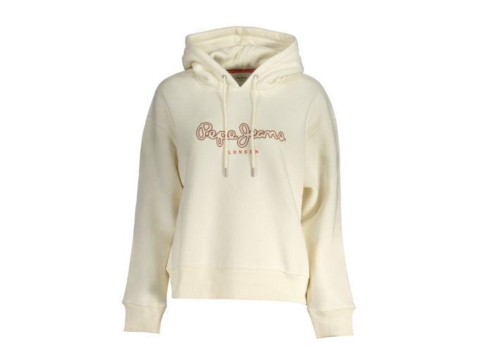 Pepe Jeans Perfektná Dámska Mikina Biela (Veľkosť XS, Farba Biela)
