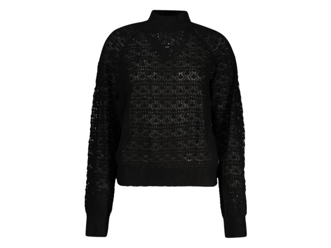 GUESS JEANS Štýlový Dámsky Pulóver Čierna (Veľkosť XS, Farba čierna)