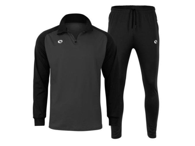Stark Soul® Warm Up Pánska Tepláková Súprava čierna (Veľkosť S, Farba čierna)