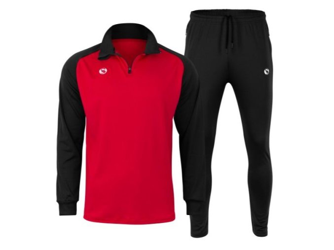 Stark Soul® Warm Up Pánska Tepláková Súprava červená (Veľkosť S, Farba červená)