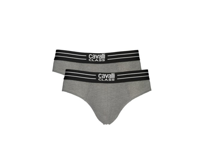 CAVALLI CLASS Perfektné Pánske Slipy Šedá