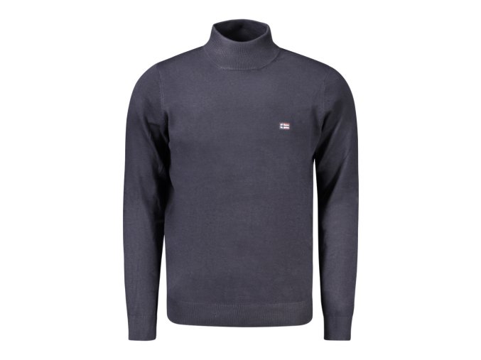 NORWAY 1963 Štýlový Pánsky Pulóver Modrá (Veľkosť 2XL, Farba modrá)