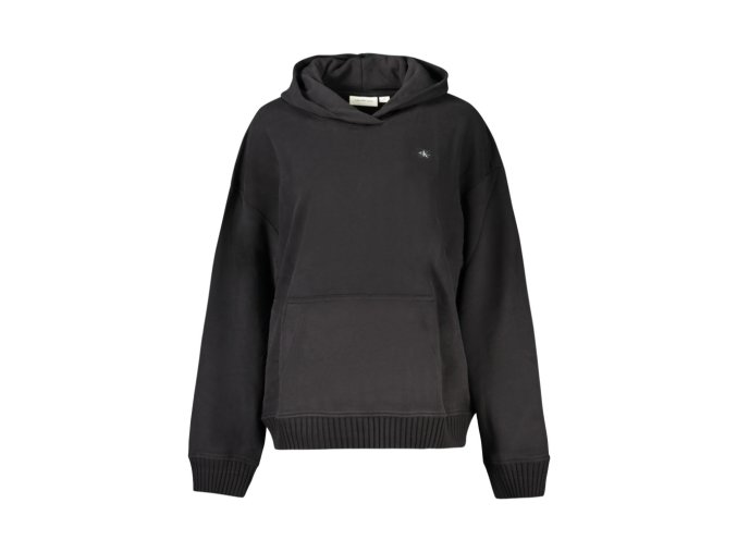 Dámska Mikina bez zipsu Calvin Klein Čierna (Veľkosť XS, Farba čierna)