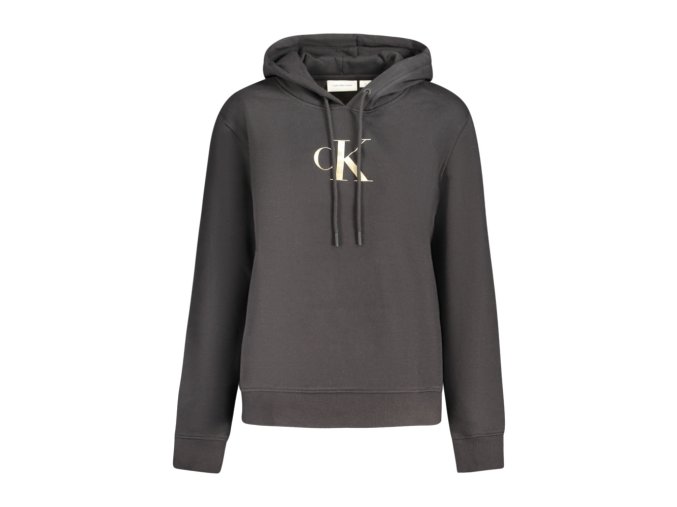 Dámska Mikina bez zipsu Calvin Klein Čierna