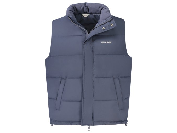 Pánska Zimná Bunda bez Rukávov GUESS JEANS Modrá (Veľkosť S, Farba modrá)