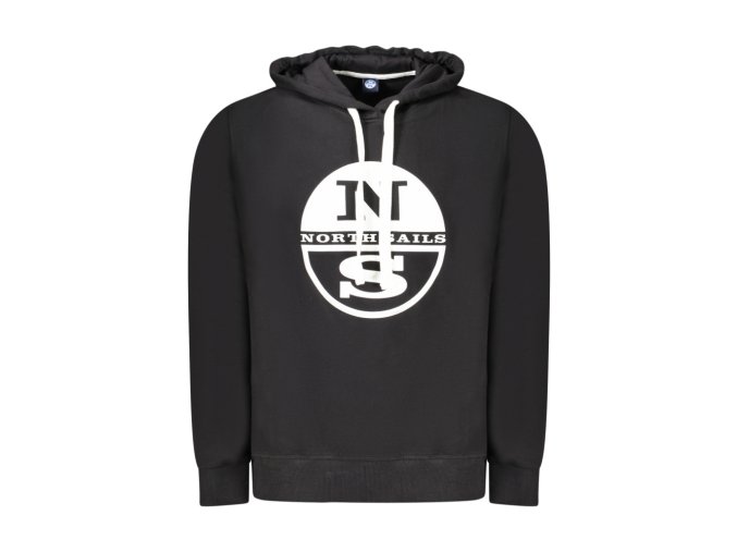 Pánska Mikina bez zipsu North Sails Čierna (Veľkosť S, Farba čierna)