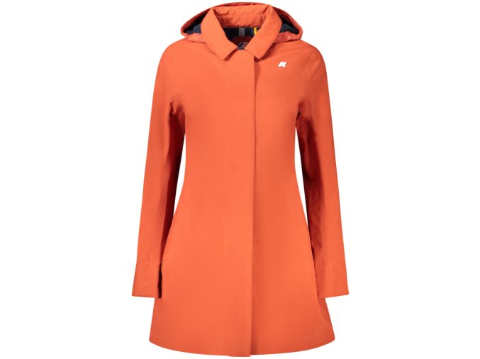 K-WAY K Way Trench Donna Rosso