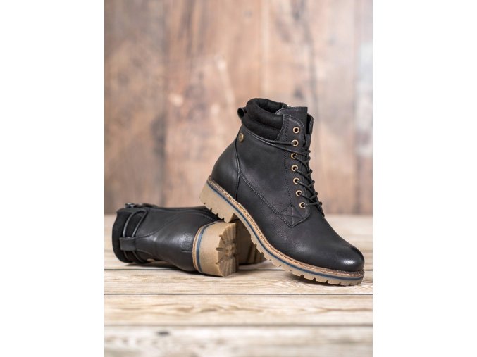 Goodin Perfektné Dámske Zimné Topánky čierno hnedé (Veľkosť 38, Farba Čierna)