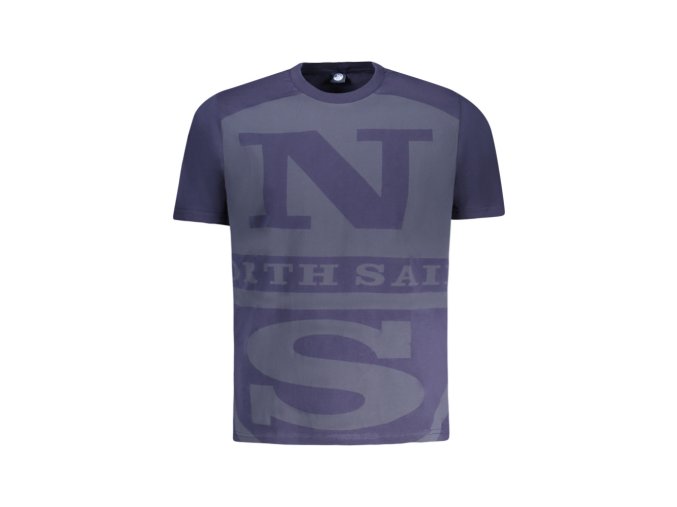 North Sails Perfektné Pánske Tričko Krátky Rukáv Modrá