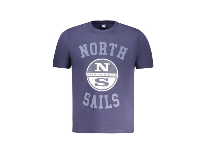 North Sails Perfektné Pánske Tričko Krátky Rukáv Modrá
