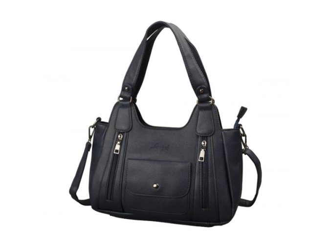Elegantná kabelka dariya® 32x26x14cm tmavo modrá