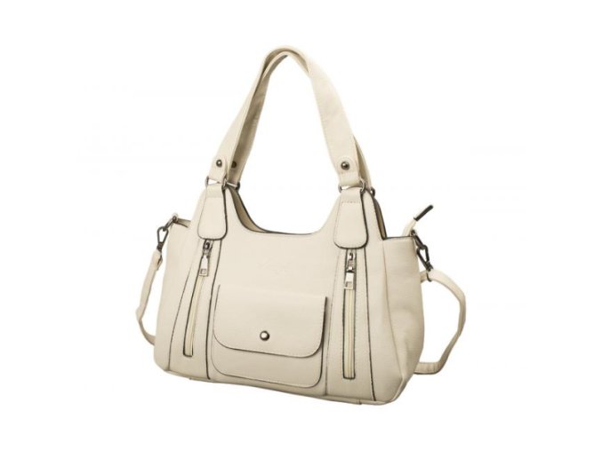 Elegantná kabelka dariya® 32x26x14cm béžová