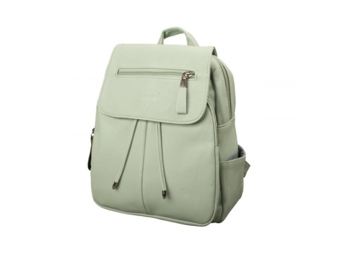 Noblesný Unisex Voľnočasový Batoh Dariya® 29x25x17cm mätovo zelená