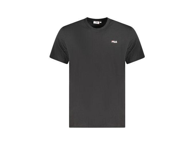 Fila Perfektné Pánske Tričko Krátky Rukáv Čierna (Veľkosť S, Farba čierna)